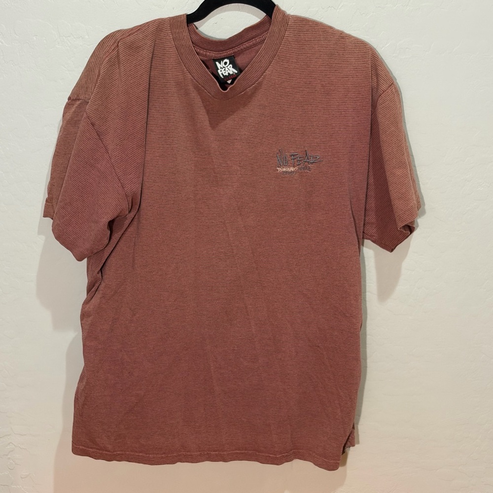 Vintage No Fear biking shirt